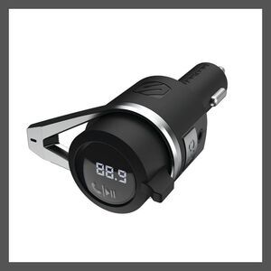 Scosche -  Bluetooth Power Delivery FM Transmitter 12 Black